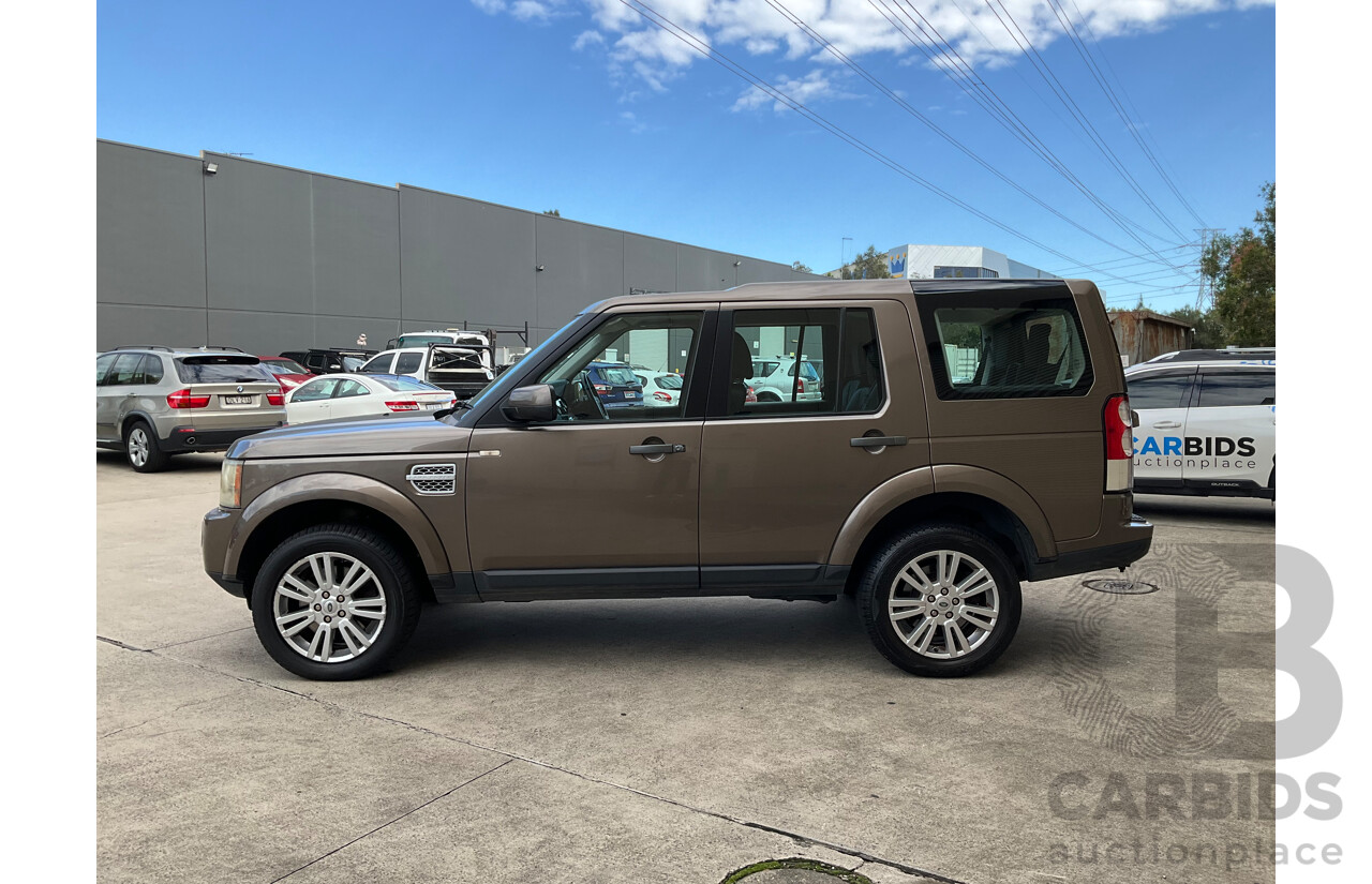1/2013 Land Rover Discovery 4 3.0 (4X4) TDV6 MY13 4d Wagon Bronze Turbo Diesel 3.0L - 7 Seater
