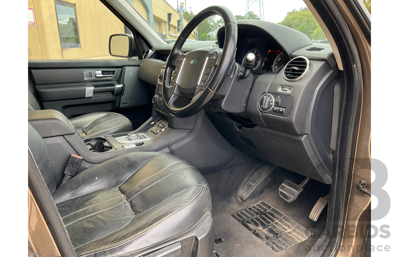 1/2013 Land Rover Discovery 4 3.0 (4X4) TDV6 MY13 4d Wagon Bronze Turbo Diesel 3.0L - 7 Seater