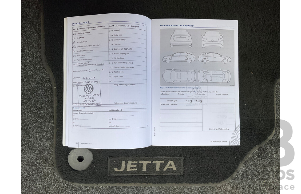 1/2015 Volkswagen Jetta 118 TSI Comfortline 1KM MY15 4d Sedan Silver Twincharged 1.4L