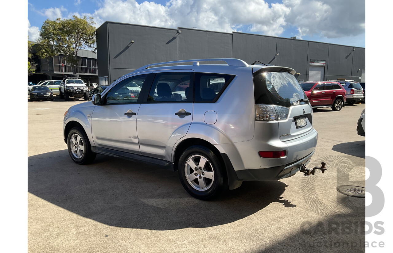 7/2009 Mitsubishi Outlander (4x4) LS ZG MY09 4d Wagon Silver Or Chrome 2.4L