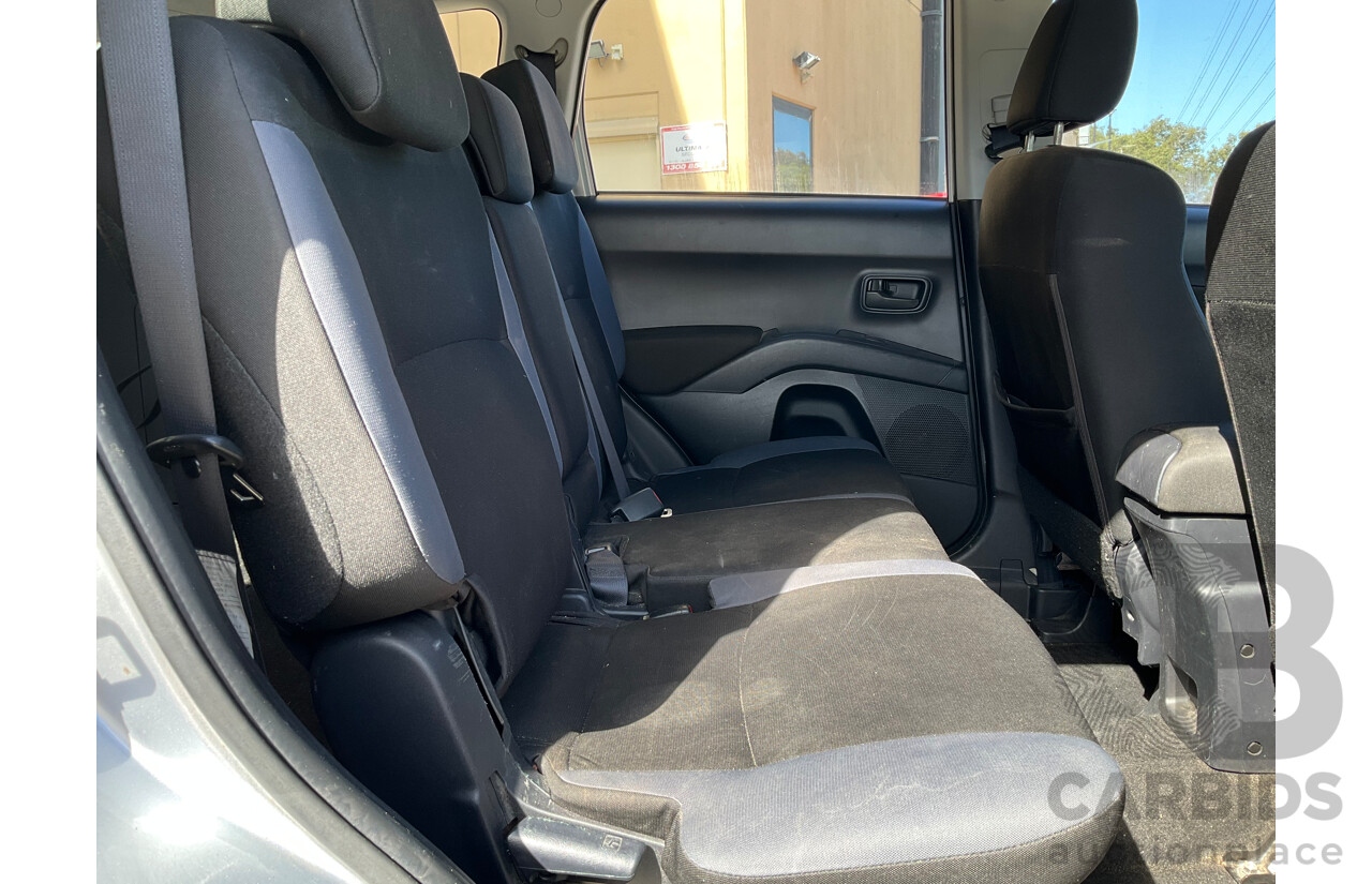 7/2009 Mitsubishi Outlander (4x4) LS ZG MY09 4d Wagon Silver Or Chrome 2.4L