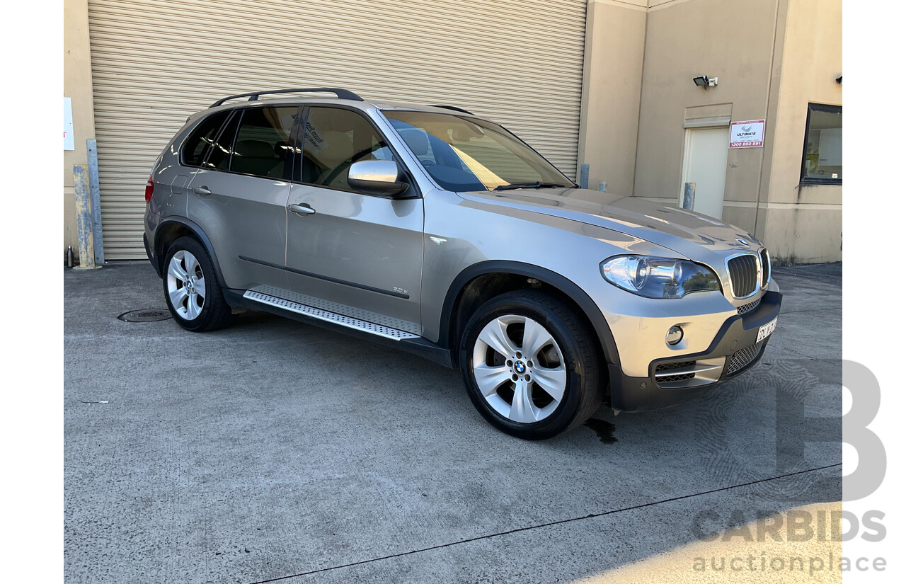 4/2008 BMW X5 3.0d E70 (AWD) 4d Wagon Gold Turbo Diesel 3.0L