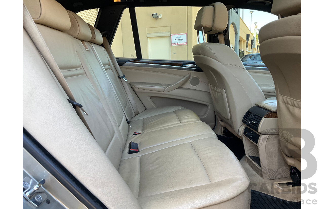 4/2008 BMW X5 3.0d E70 (AWD) 4d Wagon Gold Turbo Diesel 3.0L