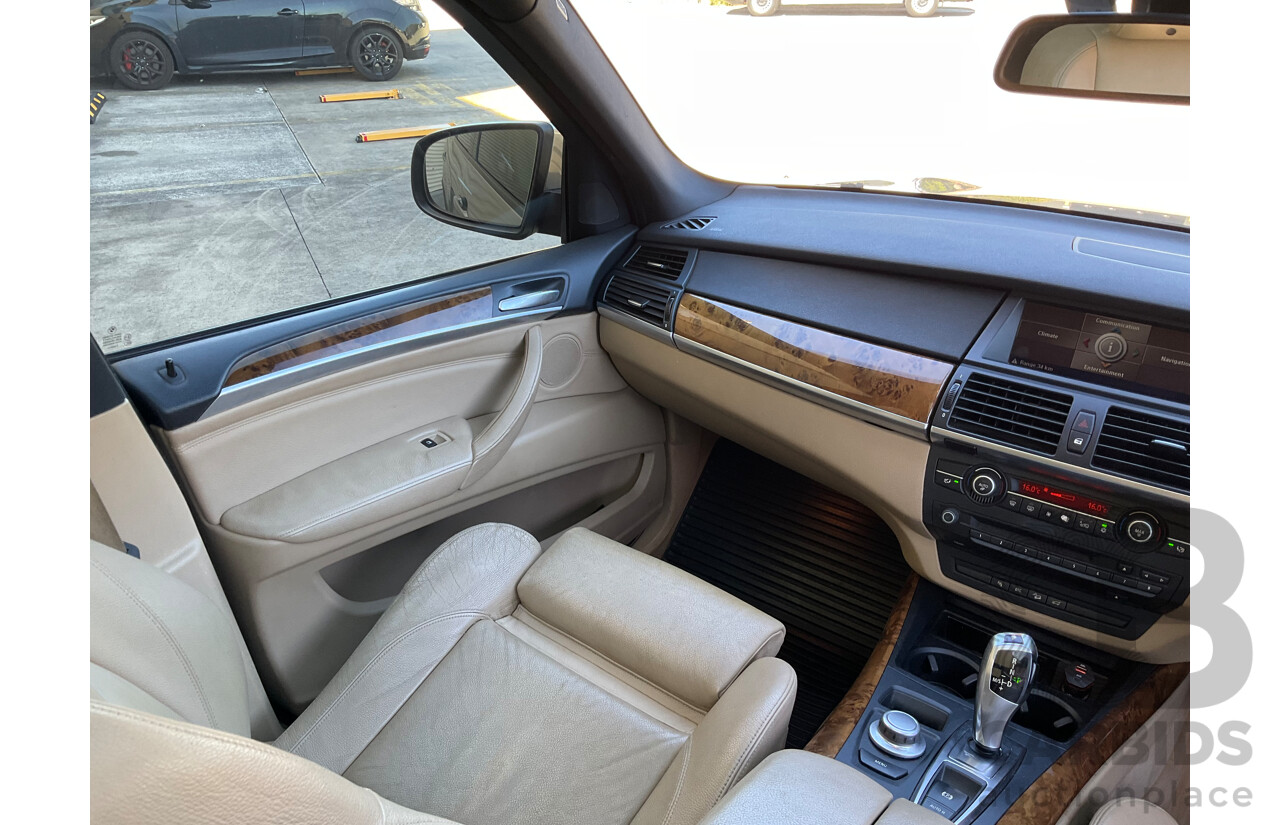 4/2008 BMW X5 3.0d E70 (AWD) 4d Wagon Gold Turbo Diesel 3.0L