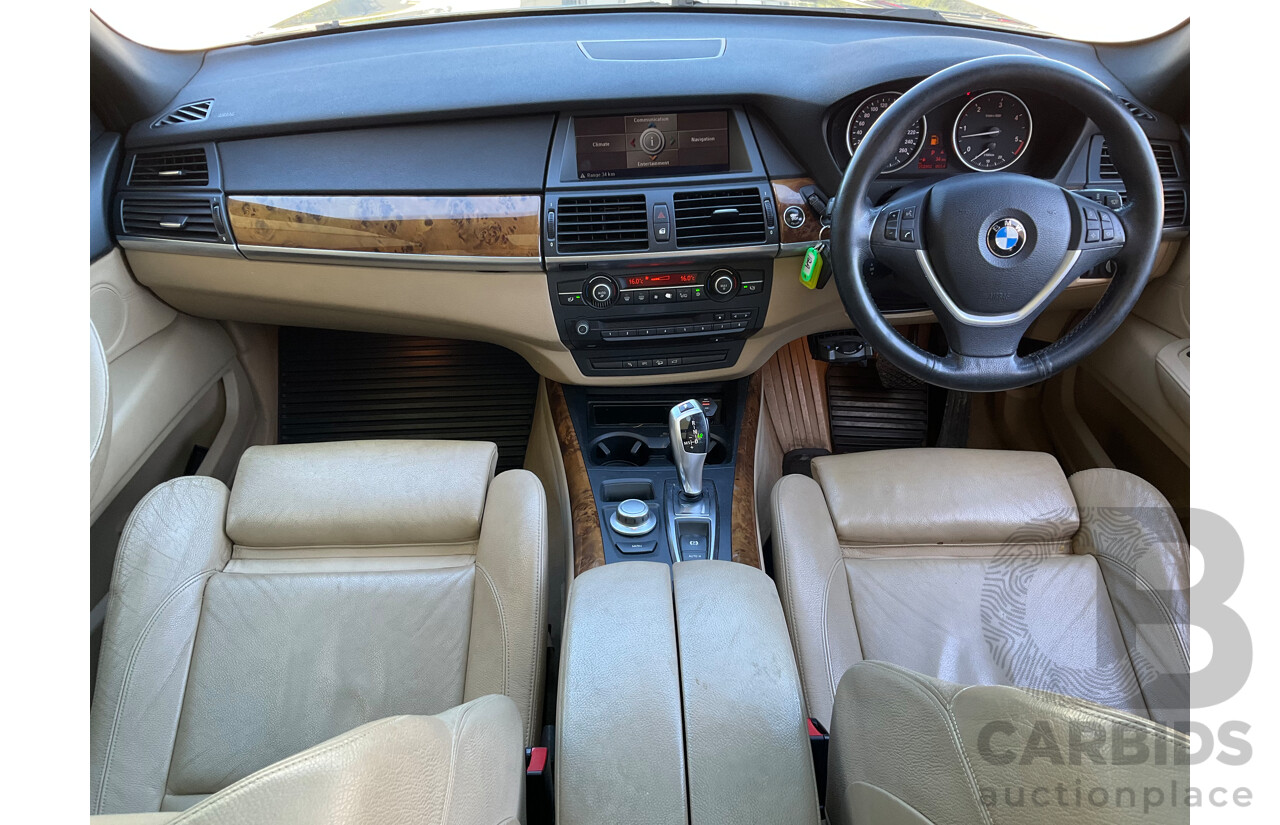4/2008 BMW X5 3.0d E70 (AWD) 4d Wagon Gold Turbo Diesel 3.0L