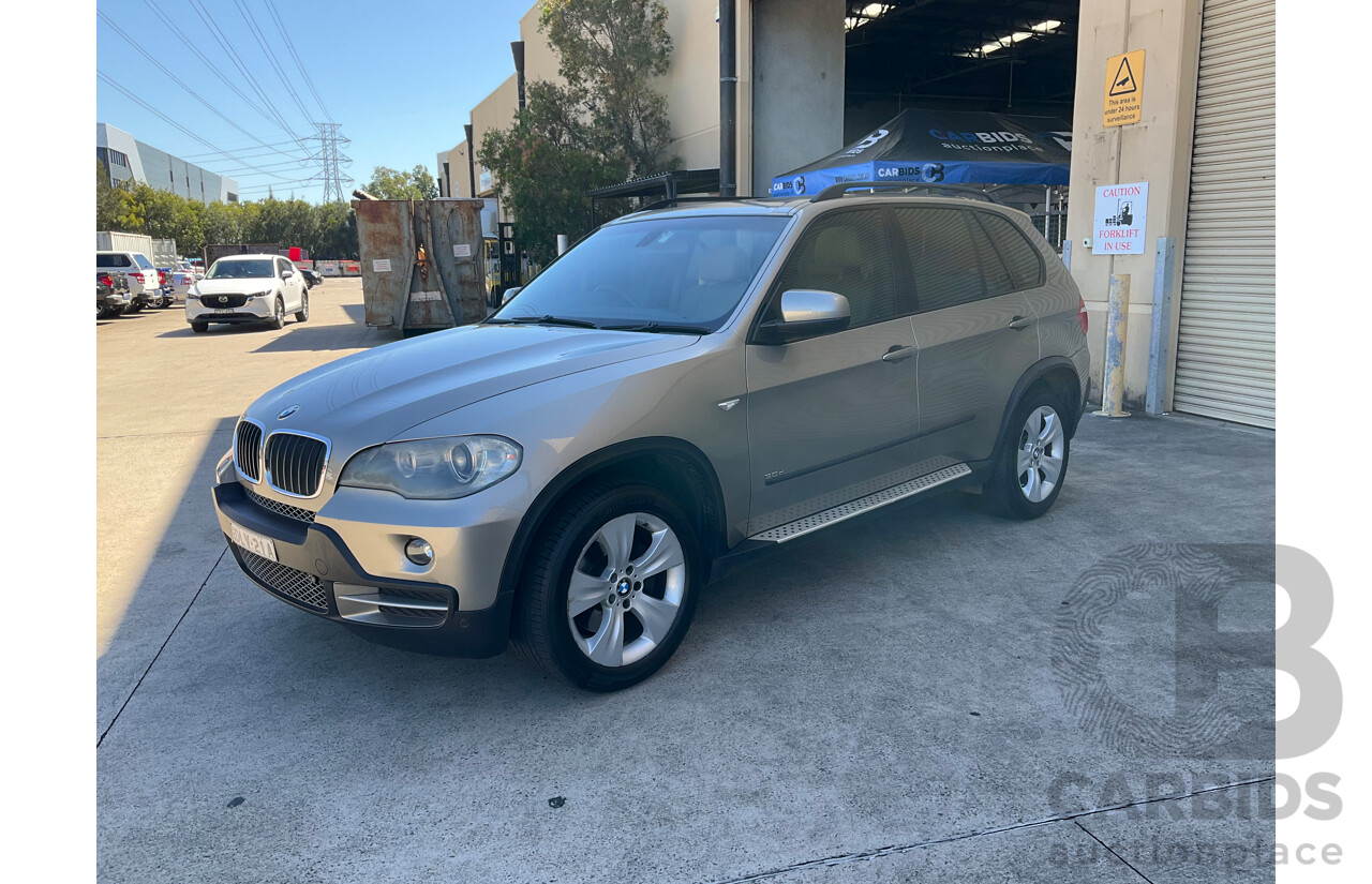 4/2008 Bmw X5 3.0d E70 (AWD) 4d Wagon Gold Turbo Diesel 3.0L