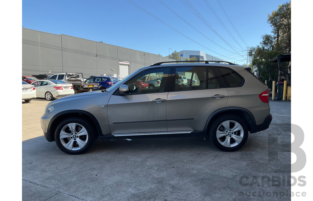 4/2008 Bmw X5 3.0d E70 (AWD) 4d Wagon Gold Turbo Diesel 3.0L