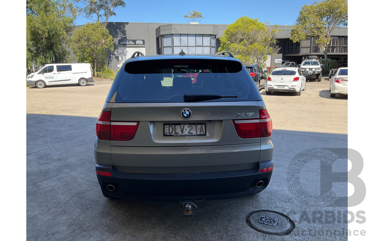 4/2008 Bmw X5 3.0d E70 (AWD) 4d Wagon Gold Turbo Diesel 3.0L
