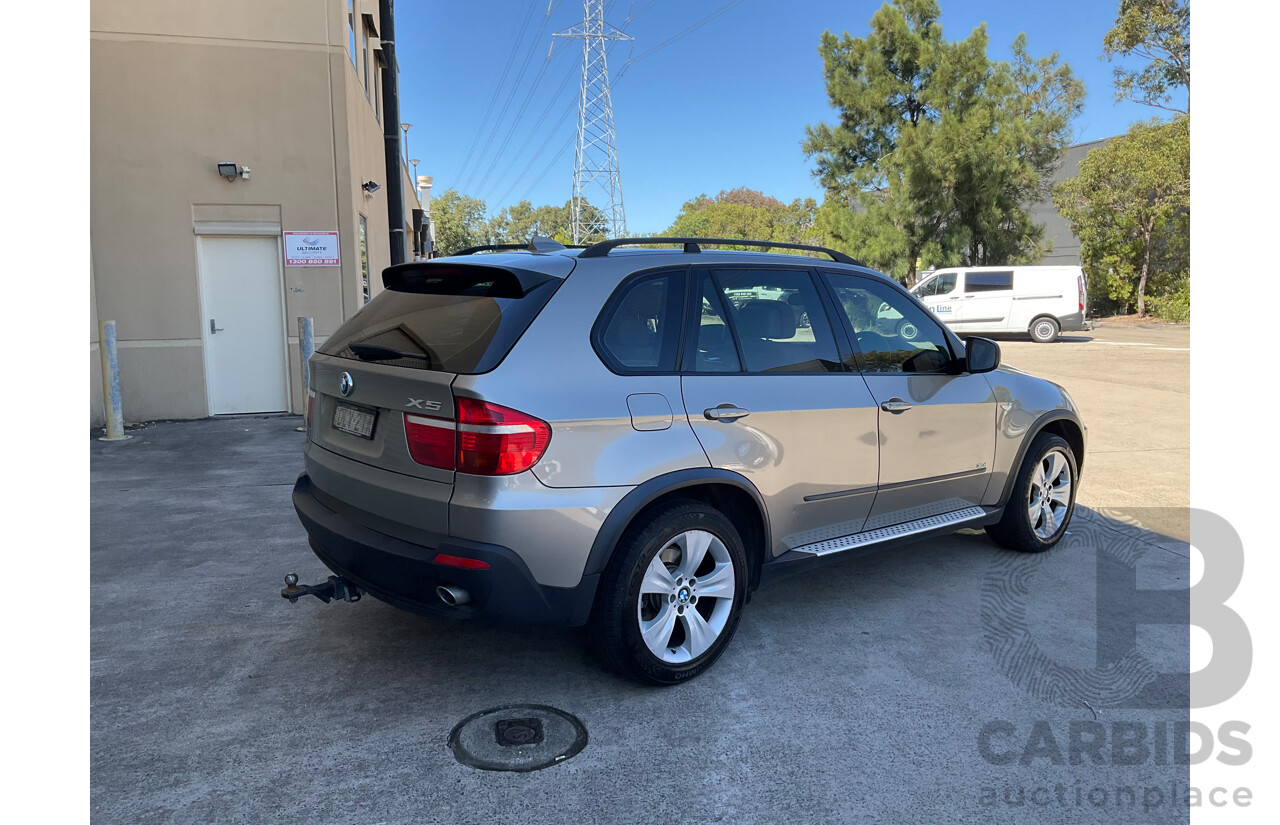 4/2008 Bmw X5 3.0d E70 (AWD) 4d Wagon Gold Turbo Diesel 3.0L