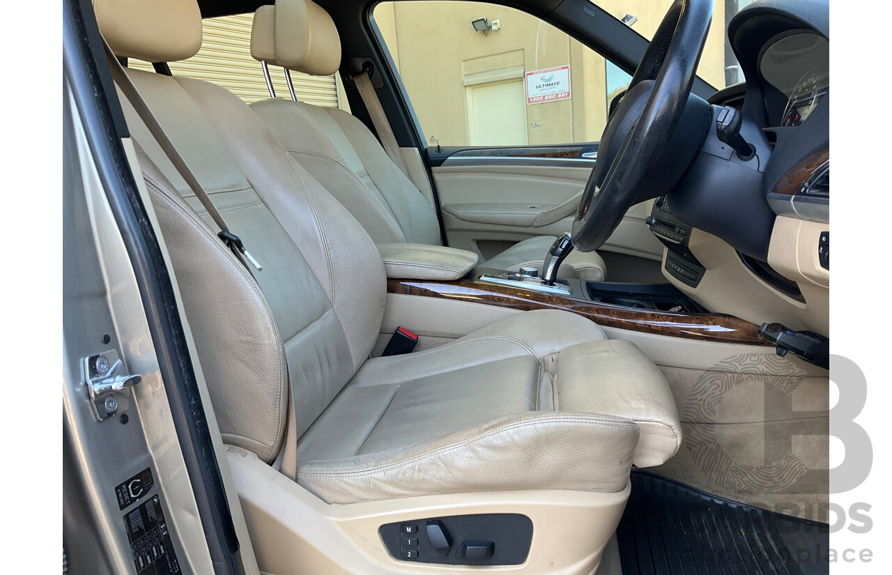 4/2008 Bmw X5 3.0d E70 (AWD) 4d Wagon Gold Turbo Diesel 3.0L