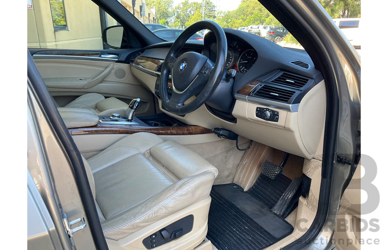 4/2008 Bmw X5 3.0d E70 (AWD) 4d Wagon Gold Turbo Diesel 3.0L