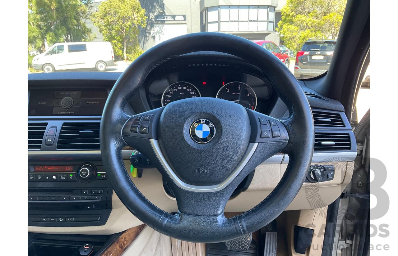 4/2008 Bmw X5 3.0d E70 (AWD) 4d Wagon Gold Turbo Diesel 3.0L