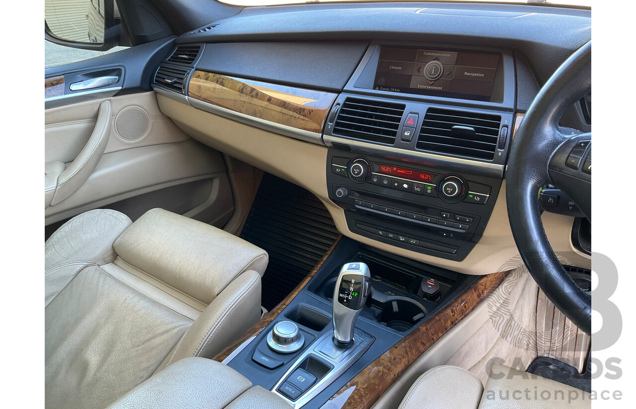 4/2008 Bmw X5 3.0d E70 (AWD) 4d Wagon Gold Turbo Diesel 3.0L