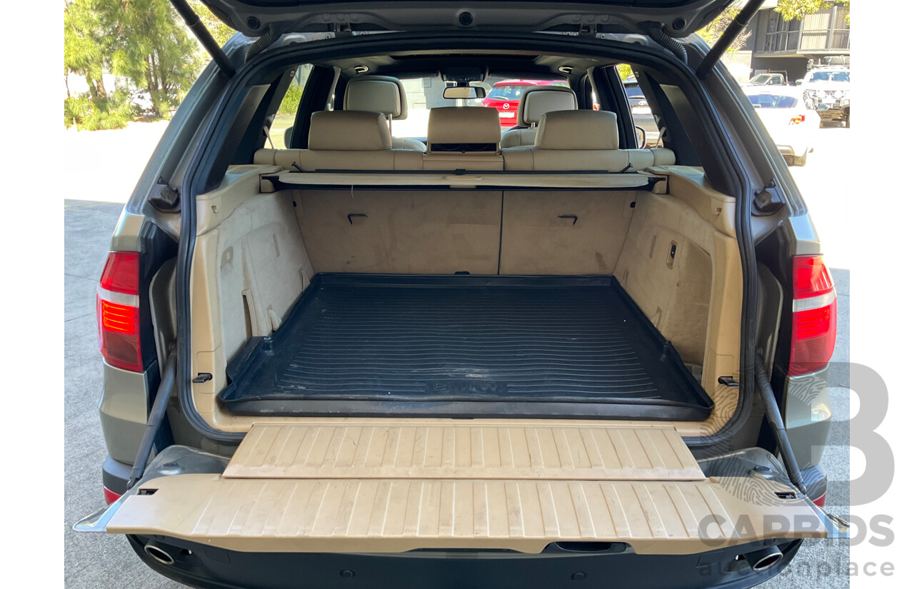 4/2008 Bmw X5 3.0d E70 (AWD) 4d Wagon Gold Turbo Diesel 3.0L