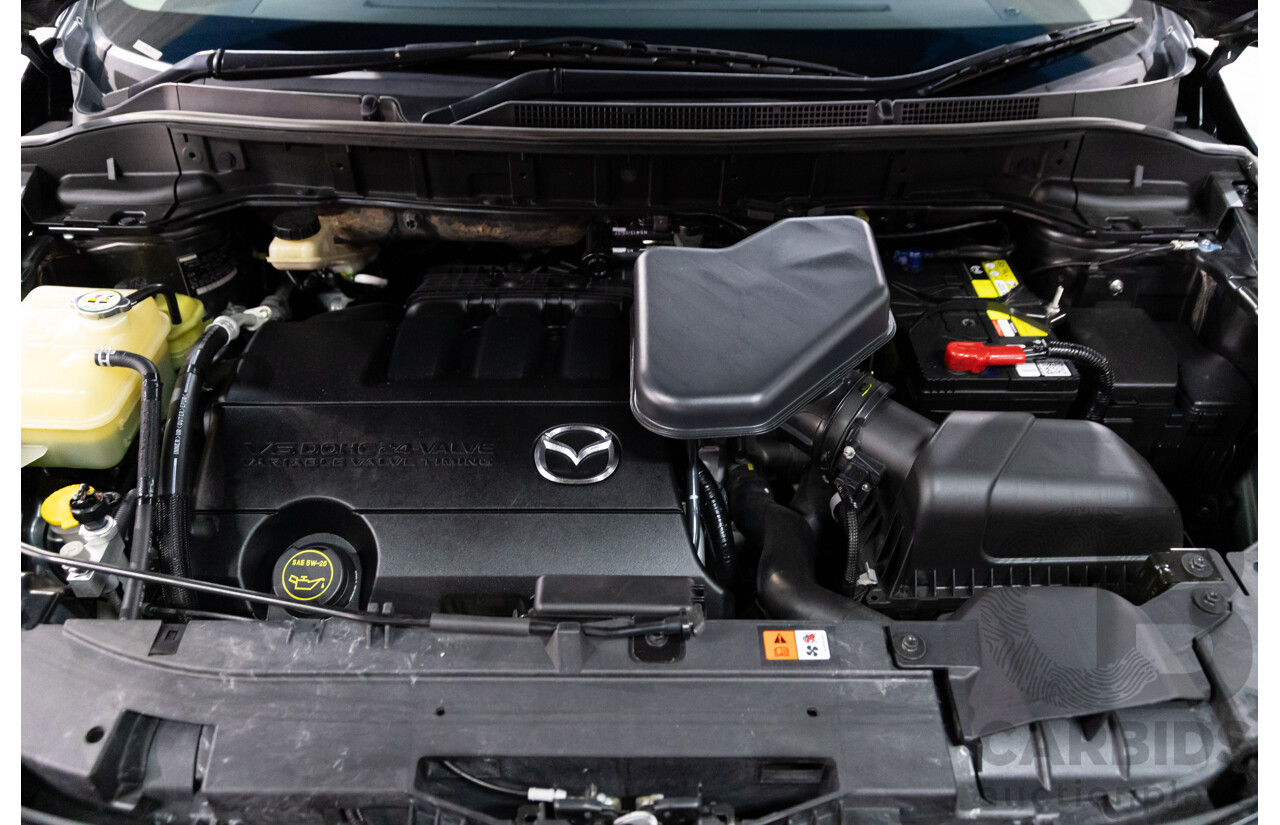 10/2013 Mazda CX-9 Luxury (FWD) MY14 4d Wagon Meteor Grey Metallic V6 3.7L - 7 Seater