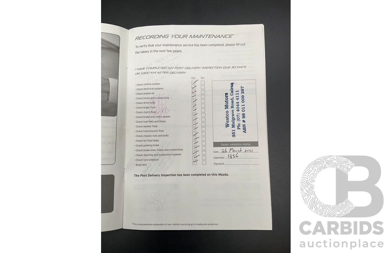 10/2013 Mazda CX-9 Luxury (FWD) MY14 4d Wagon Meteor Grey Metallic V6 3.7L - 7 Seater