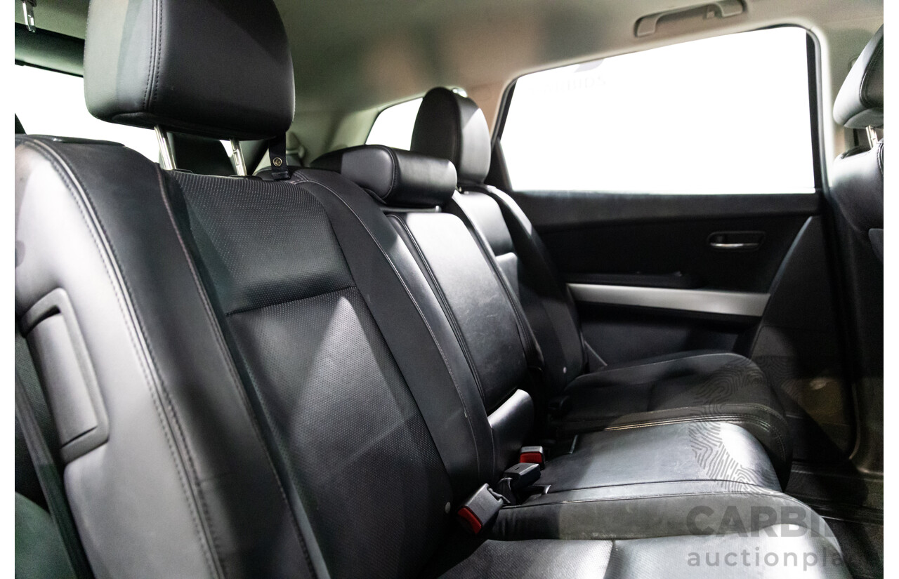 10/2013 Mazda CX-9 Luxury (FWD) MY14 4d Wagon Meteor Grey Metallic V6 3.7L - 7 Seater