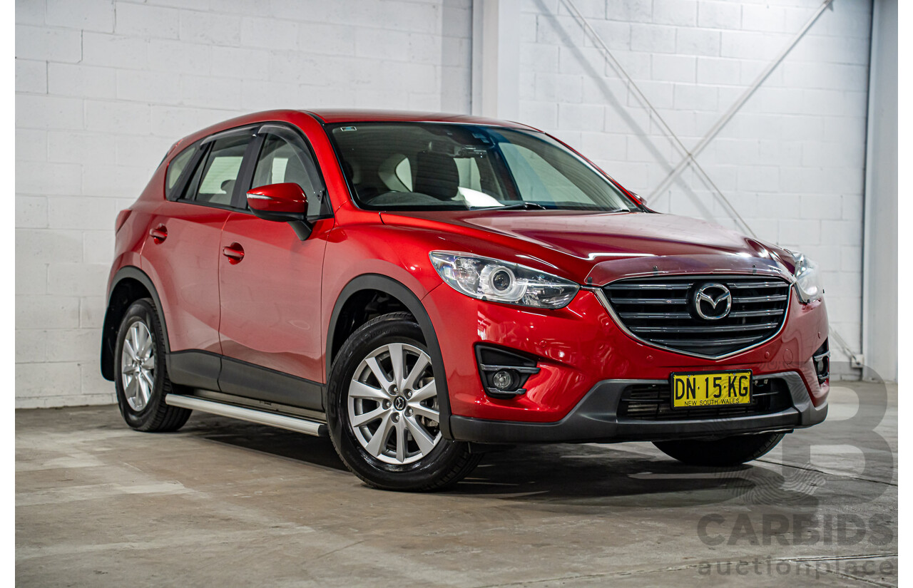 01/2017 Mazda CX-5 Maxx Sport (AWD) MY17 4d Wagon Soul Red Crystal Metallic Turbo Diesel 2.2L