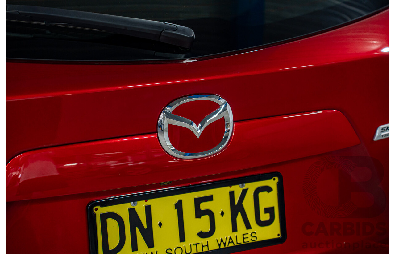 01/2017 Mazda CX-5 Maxx Sport (AWD) MY17 4d Wagon Soul Red Crystal Metallic Turbo Diesel 2.2L
