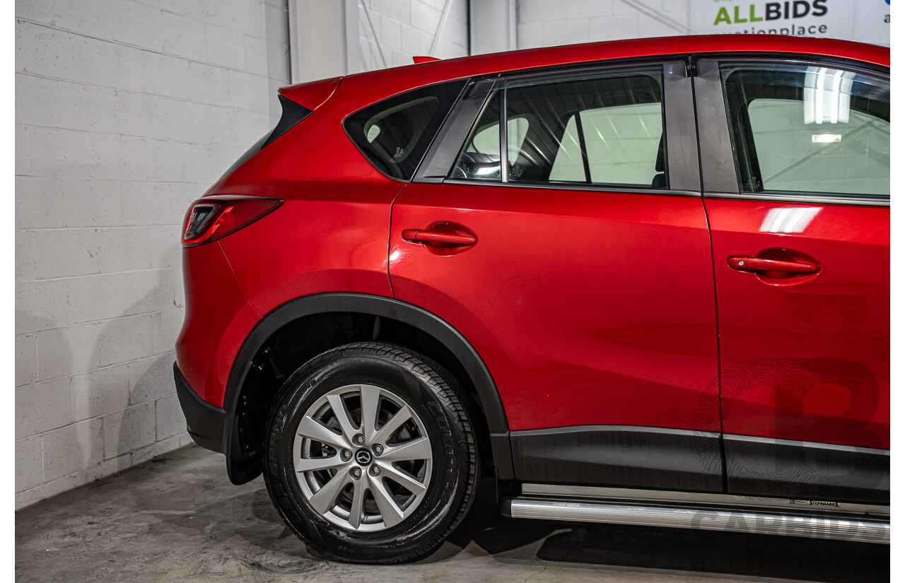 01/2017 Mazda CX-5 Maxx Sport (AWD) MY17 4d Wagon Soul Red Crystal Metallic Turbo Diesel 2.2L