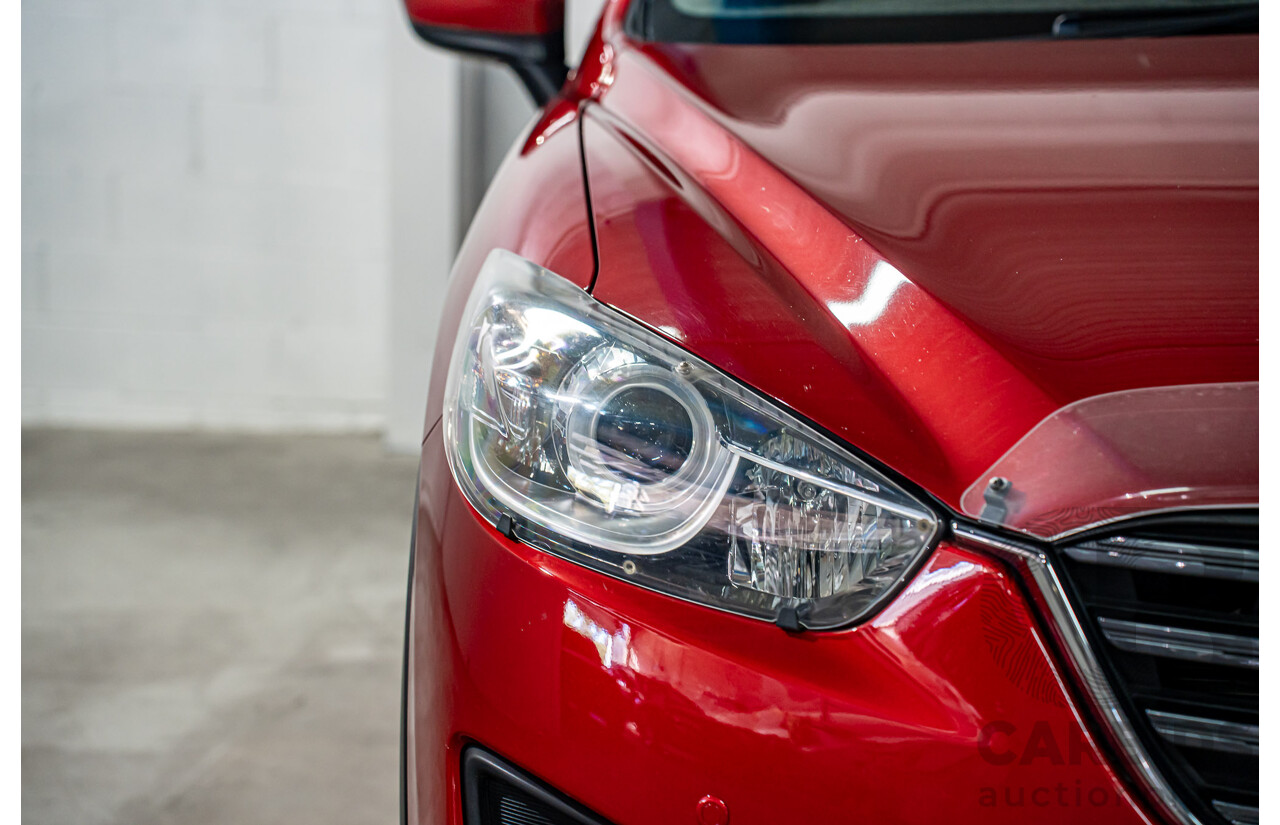 01/2017 Mazda CX-5 Maxx Sport (AWD) MY17 4d Wagon Soul Red Crystal Metallic Turbo Diesel 2.2L