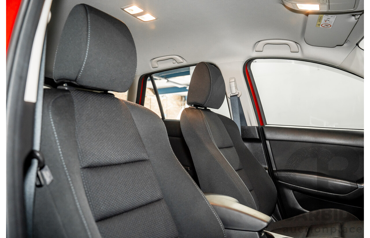 01/2017 Mazda CX-5 Maxx Sport (AWD) MY17 4d Wagon Soul Red Crystal Metallic Turbo Diesel 2.2L