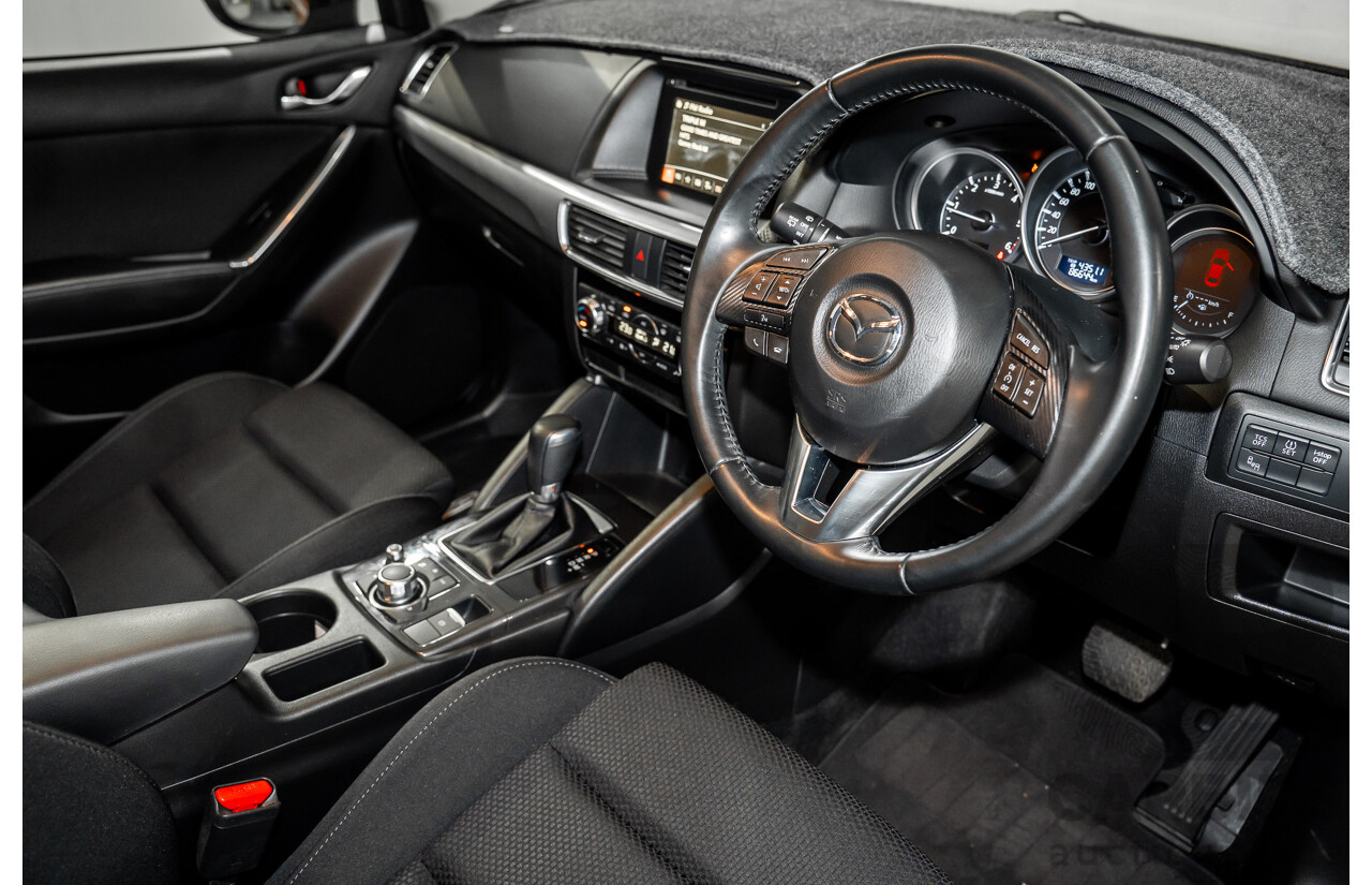 01/2017 Mazda CX-5 Maxx Sport (AWD) MY17 4d Wagon Soul Red Crystal Metallic Turbo Diesel 2.2L