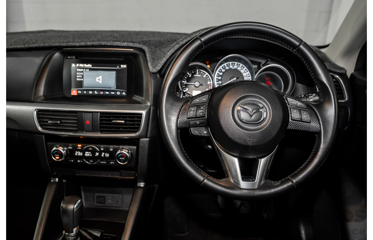 01/2017 Mazda CX-5 Maxx Sport (AWD) MY17 4d Wagon Soul Red Crystal Metallic Turbo Diesel 2.2L