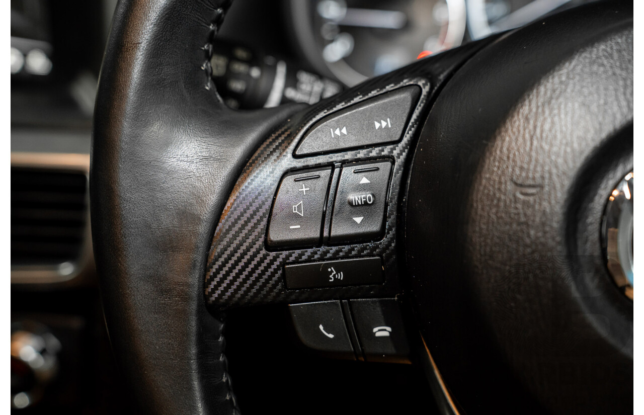 01/2017 Mazda CX-5 Maxx Sport (AWD) MY17 4d Wagon Soul Red Crystal Metallic Turbo Diesel 2.2L