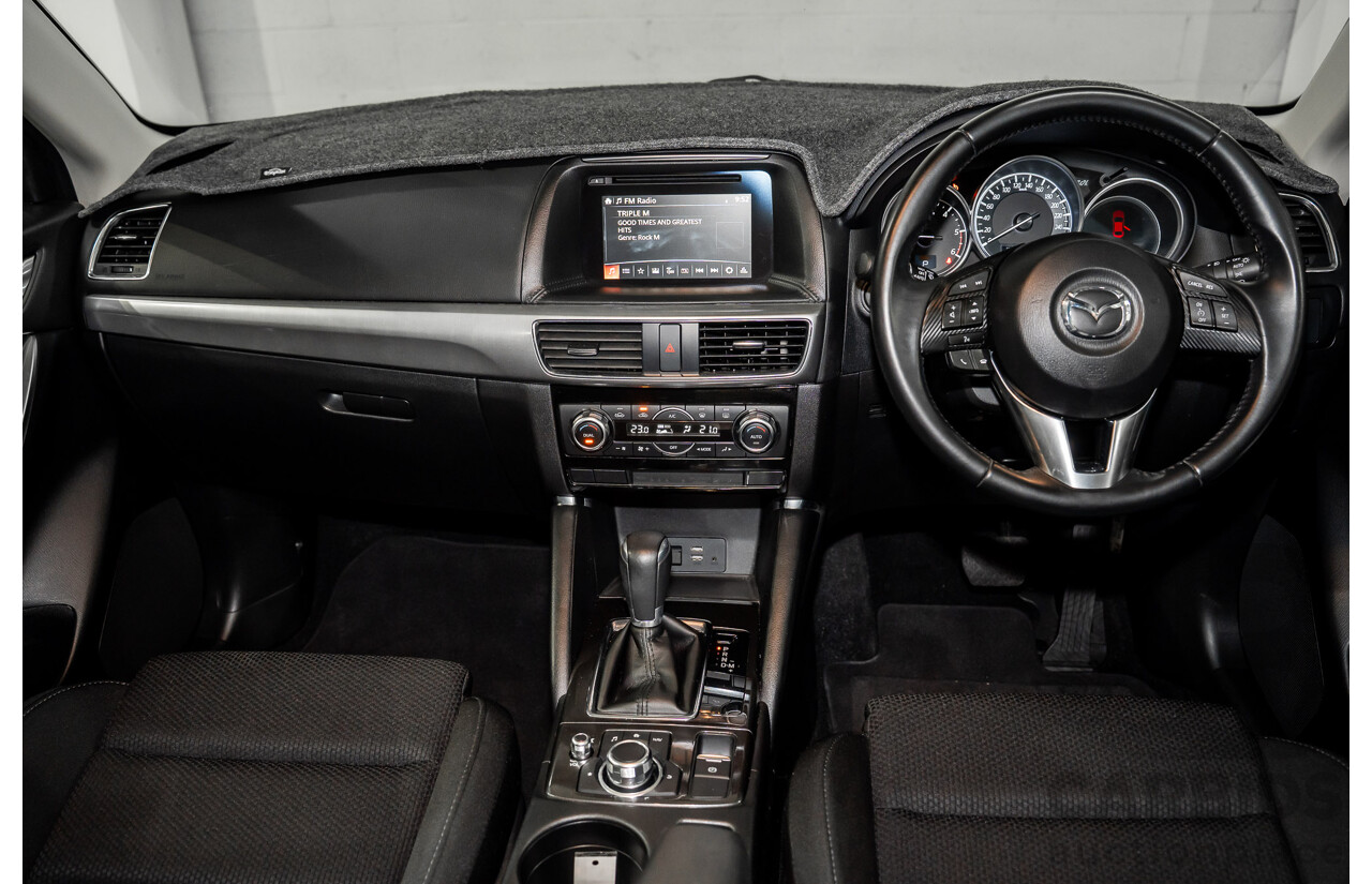 01/2017 Mazda CX-5 Maxx Sport (AWD) MY17 4d Wagon Soul Red Crystal Metallic Turbo Diesel 2.2L