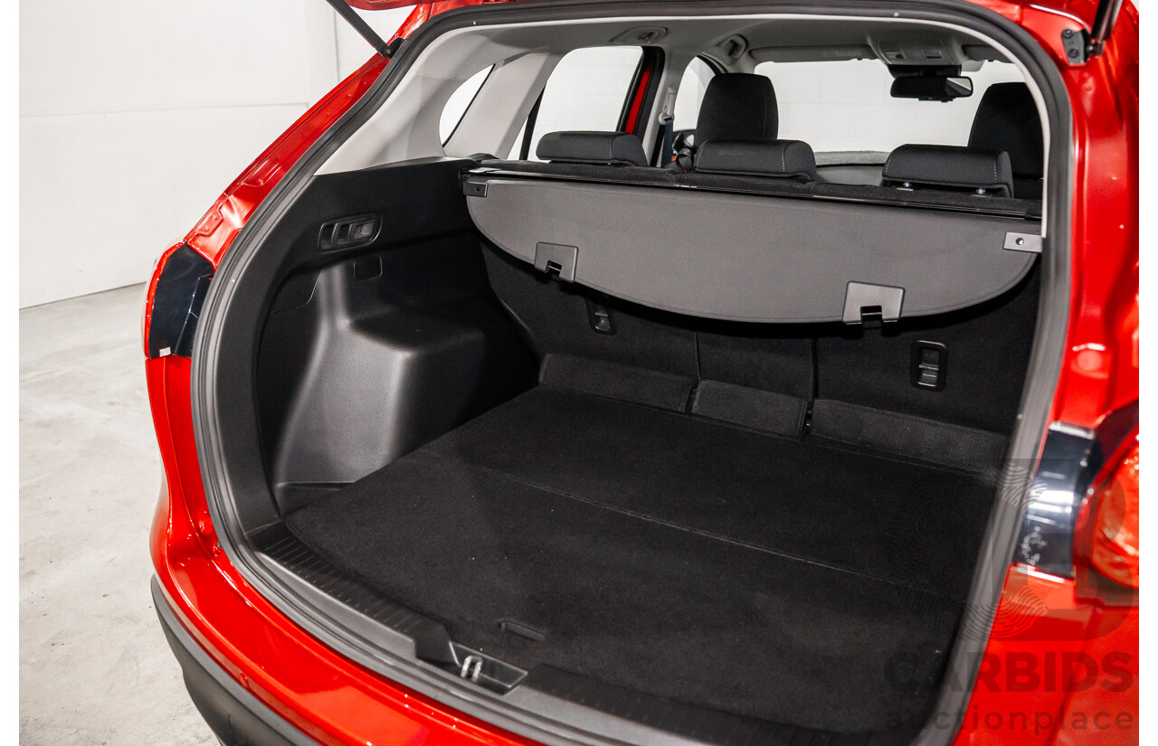 01/2017 Mazda CX-5 Maxx Sport (AWD) MY17 4d Wagon Soul Red Crystal Metallic Turbo Diesel 2.2L