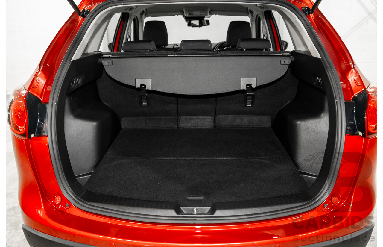 01/2017 Mazda CX-5 Maxx Sport (AWD) MY17 4d Wagon Soul Red Crystal Metallic Turbo Diesel 2.2L