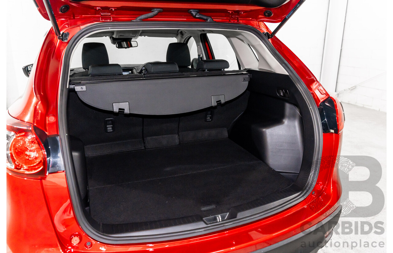 01/2017 Mazda CX-5 Maxx Sport (AWD) MY17 4d Wagon Soul Red Crystal Metallic Turbo Diesel 2.2L