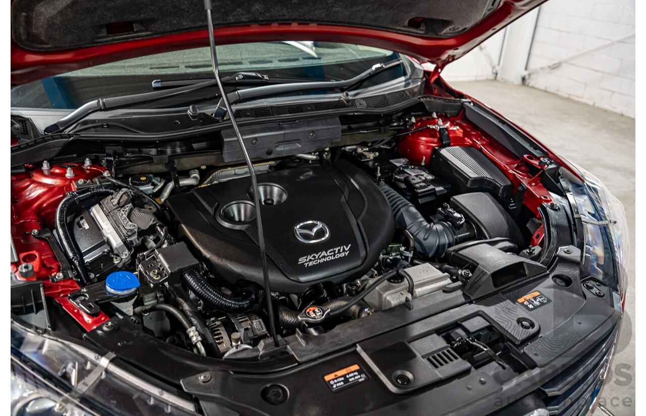 01/2017 Mazda CX-5 Maxx Sport (AWD) MY17 4d Wagon Soul Red Crystal Metallic Turbo Diesel 2.2L