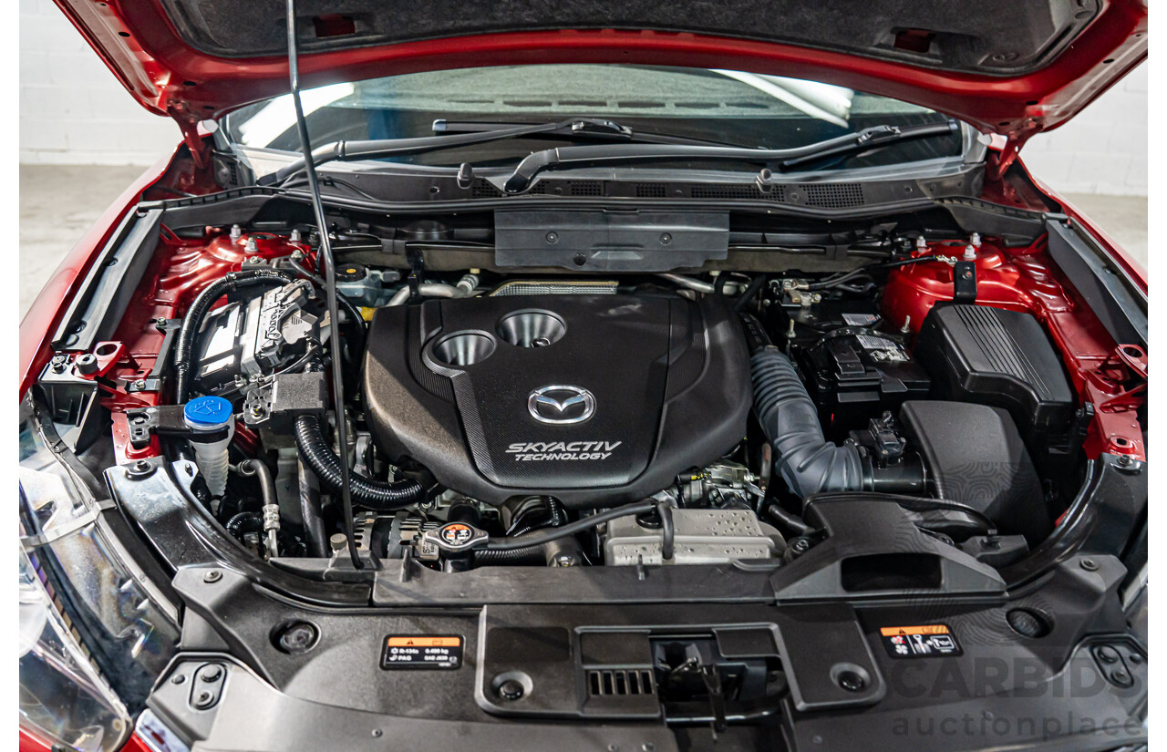 01/2017 Mazda CX-5 Maxx Sport (AWD) MY17 4d Wagon Soul Red Crystal Metallic Turbo Diesel 2.2L