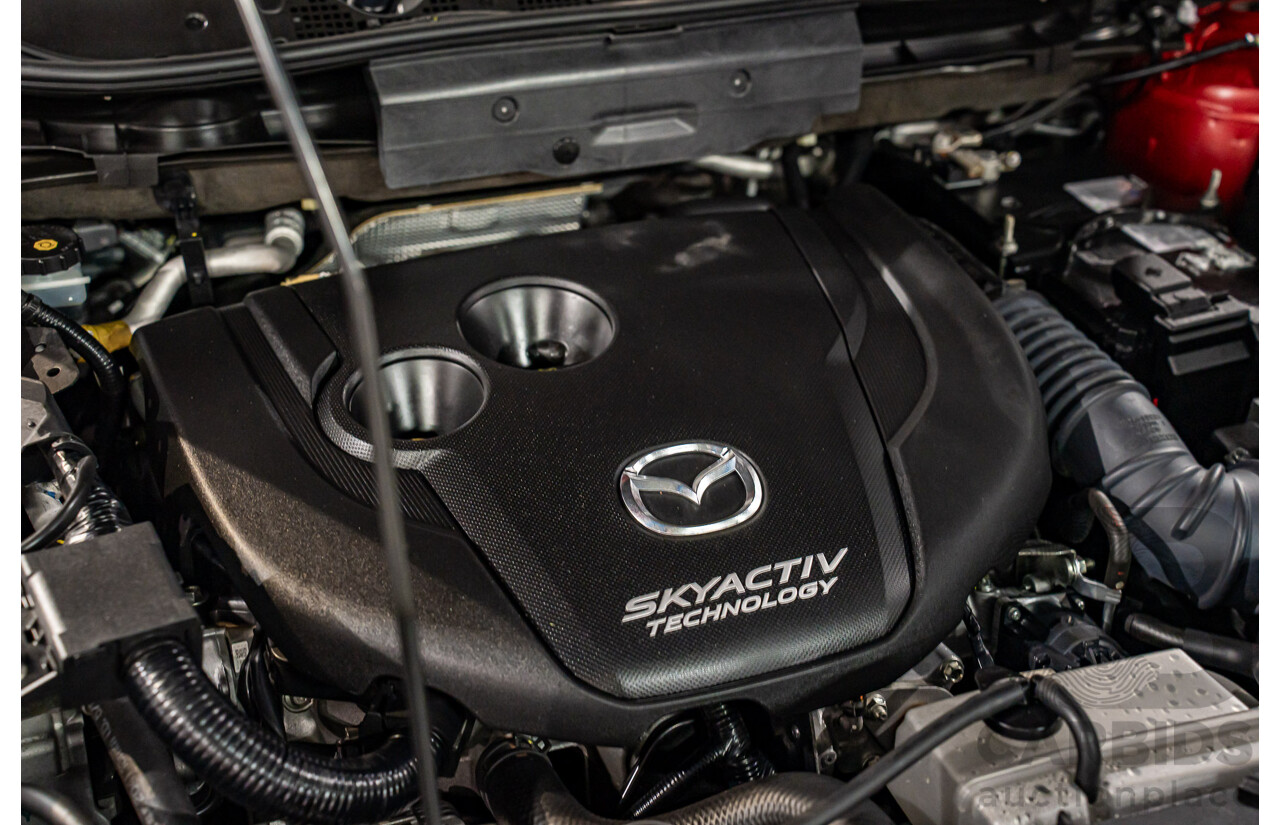 01/2017 Mazda CX-5 Maxx Sport (AWD) MY17 4d Wagon Soul Red Crystal Metallic Turbo Diesel 2.2L