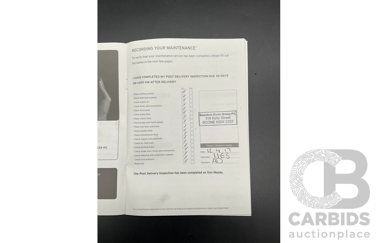 01/2017 Mazda CX-5 Maxx Sport (AWD) MY17 4d Wagon Soul Red Crystal Metallic Turbo Diesel 2.2L