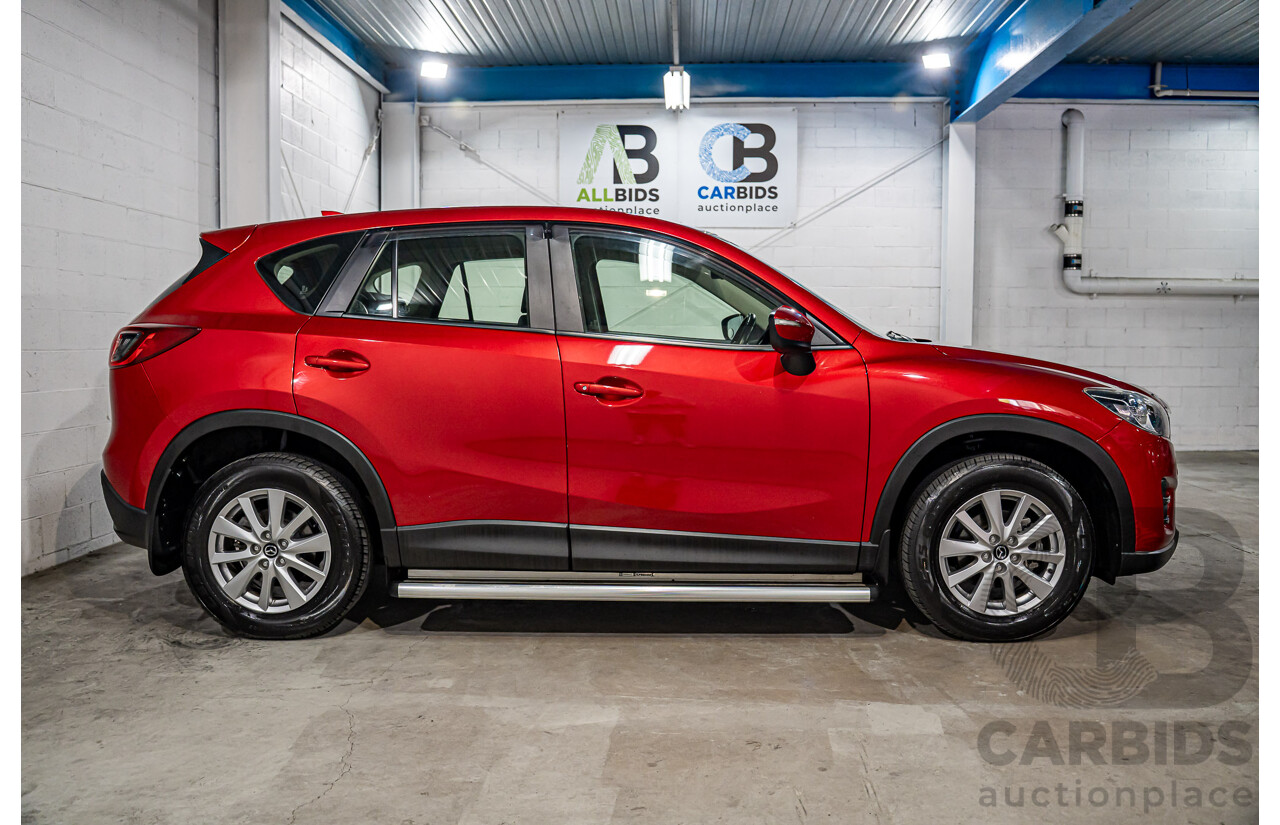 01/2017 Mazda CX-5 Maxx Sport (AWD) MY17 4d Wagon Soul Red Crystal Metallic Turbo Diesel 2.2L