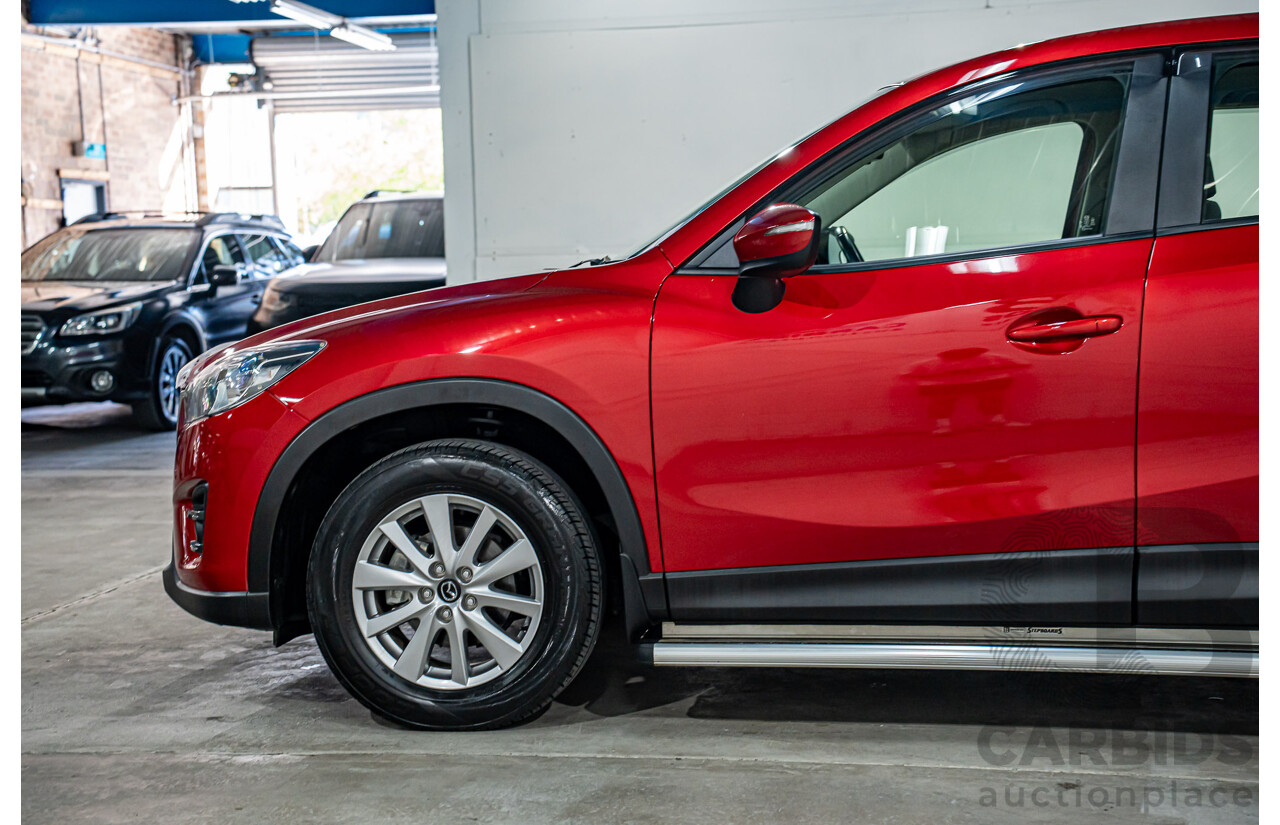 01/2017 Mazda CX-5 Maxx Sport (AWD) MY17 4d Wagon Soul Red Crystal Metallic Turbo Diesel 2.2L