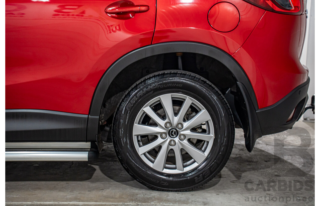 01/2017 Mazda CX-5 Maxx Sport (AWD) MY17 4d Wagon Soul Red Crystal Metallic Turbo Diesel 2.2L