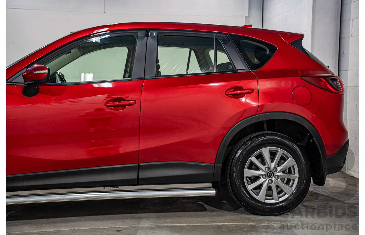 01/2017 Mazda CX-5 Maxx Sport (AWD) MY17 4d Wagon Soul Red Crystal Metallic Turbo Diesel 2.2L