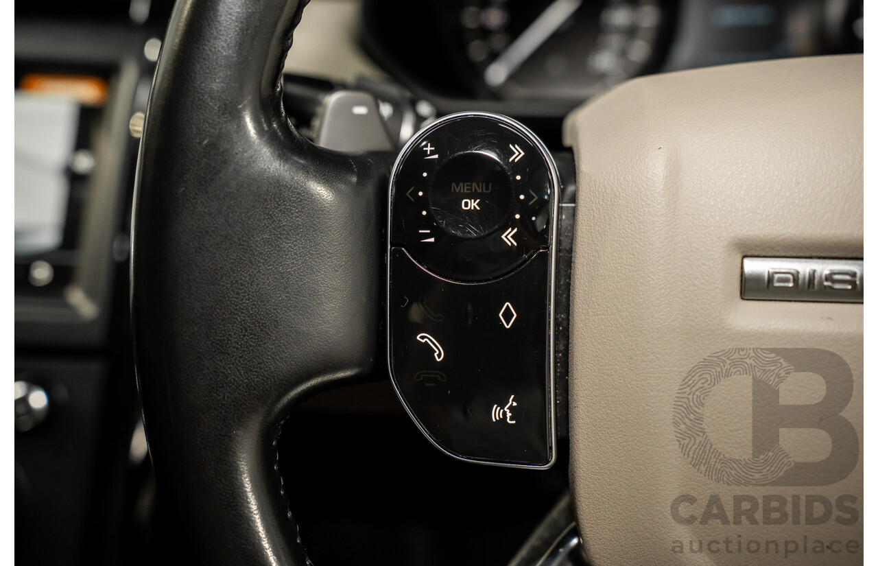 11/2018 Land Rover Discovery SD4 SE (177kW 4WD) L462 MY19 4d Wagon Silicon Silver Metallic (Matt Black Wrap) Turbo Diesel 2.0L