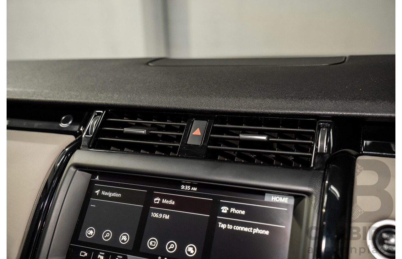 11/2018 Land Rover Discovery SD4 SE (177kW 4WD) L462 MY19 4d Wagon Silicon Silver Metallic (Matt Black Wrap) Turbo Diesel 2.0L