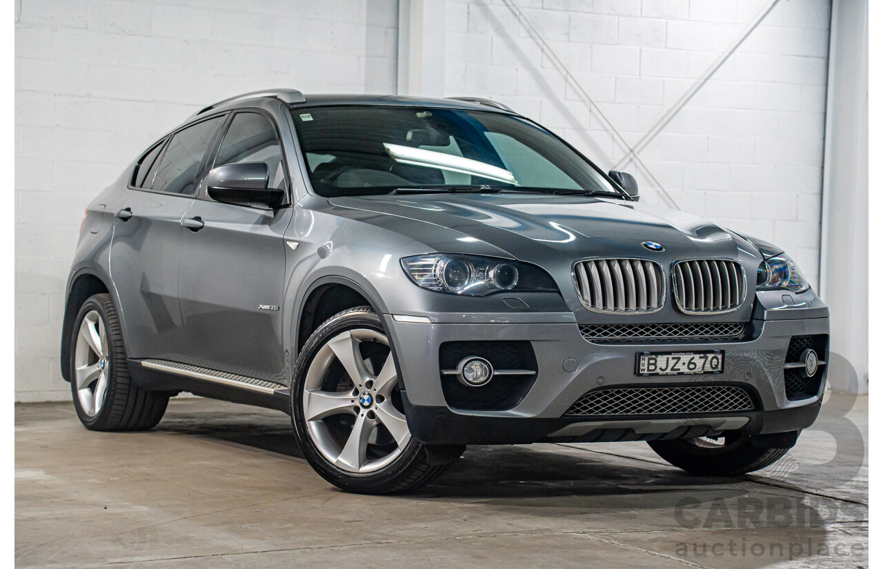 06/2009 BMW X6 xDrive35i (AWD) E71 4d Coupe Space Grey Metallic Turbo 3.0L