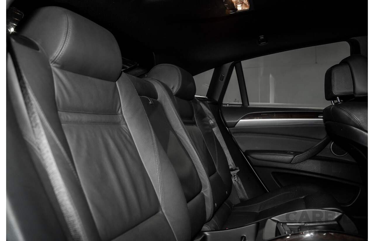 06/2009 BMW X6 xDrive35i (AWD) E71 4d Coupe Space Grey Metallic Turbo 3.0L