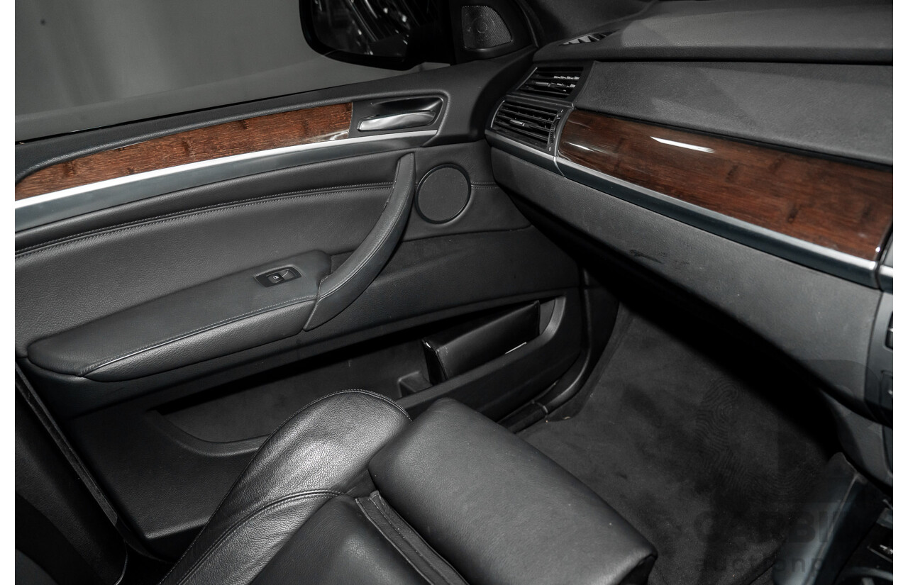 06/2009 BMW X6 xDrive35i (AWD) E71 4d Coupe Space Grey Metallic Turbo 3.0L