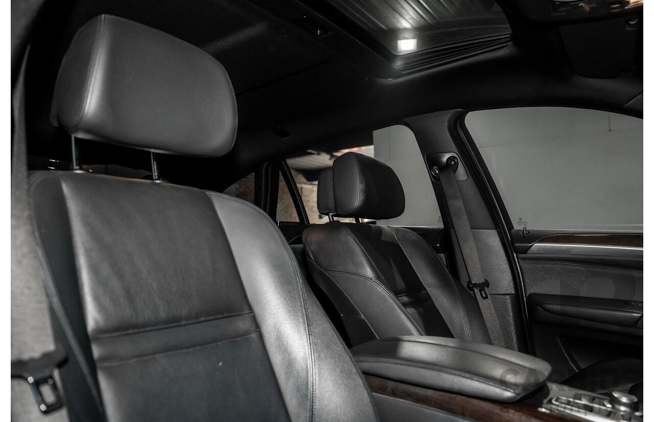 06/2009 BMW X6 xDrive35i (AWD) E71 4d Coupe Space Grey Metallic Turbo 3.0L