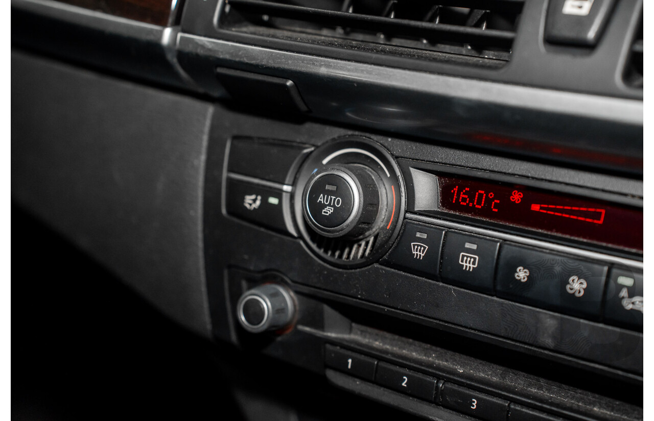 06/2009 BMW X6 xDrive35i (AWD) E71 4d Coupe Space Grey Metallic Turbo 3.0L