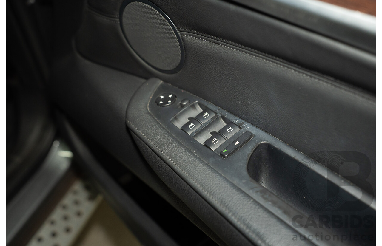 06/2009 BMW X6 xDrive35i (AWD) E71 4d Coupe Space Grey Metallic Turbo 3.0L