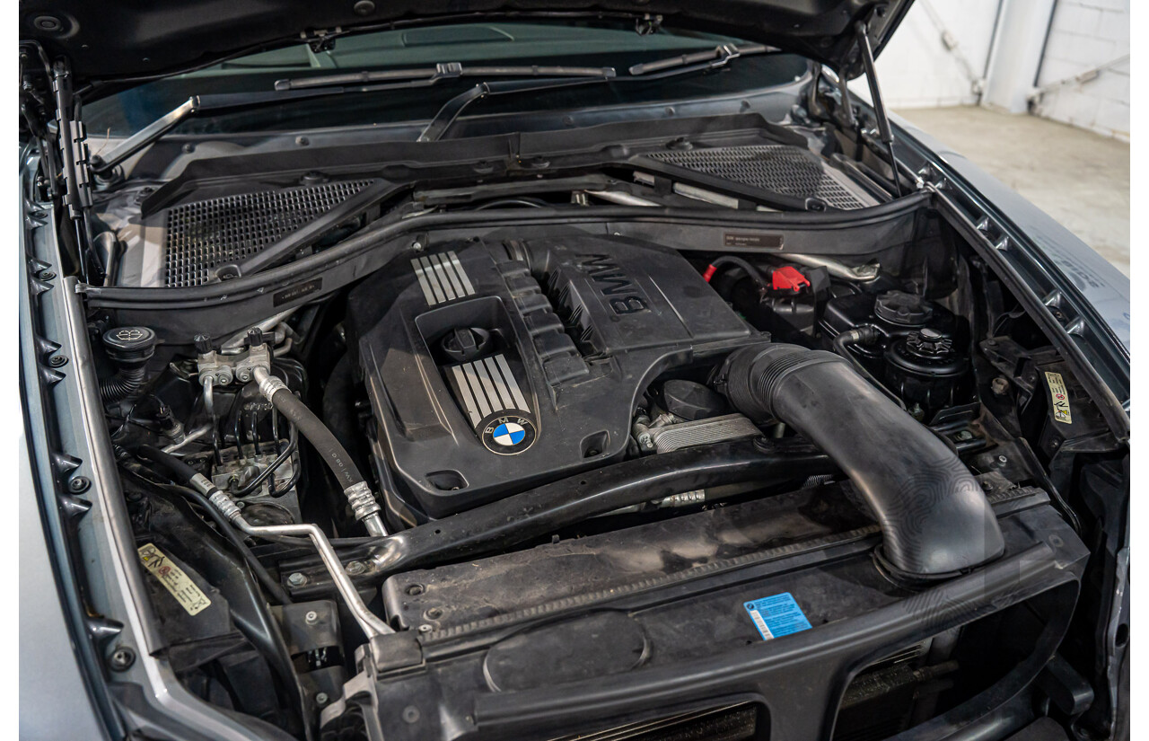 06/2009 BMW X6 xDrive35i (AWD) E71 4d Coupe Space Grey Metallic Turbo 3.0L